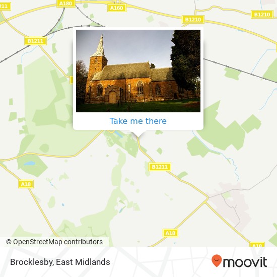 Brocklesby map