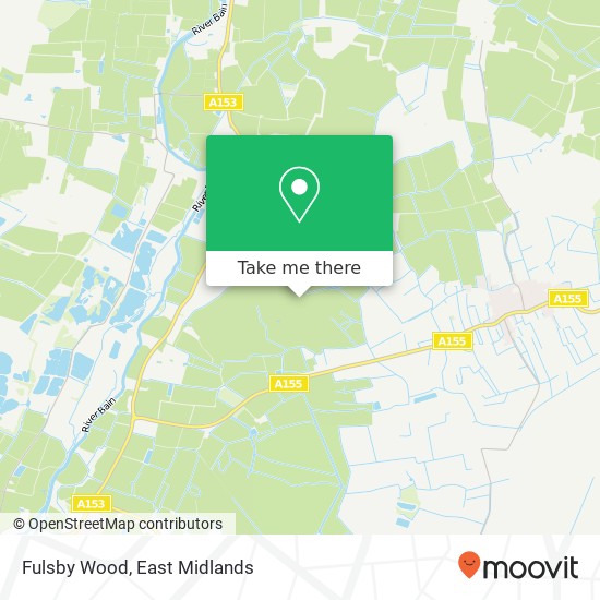 Fulsby Wood map
