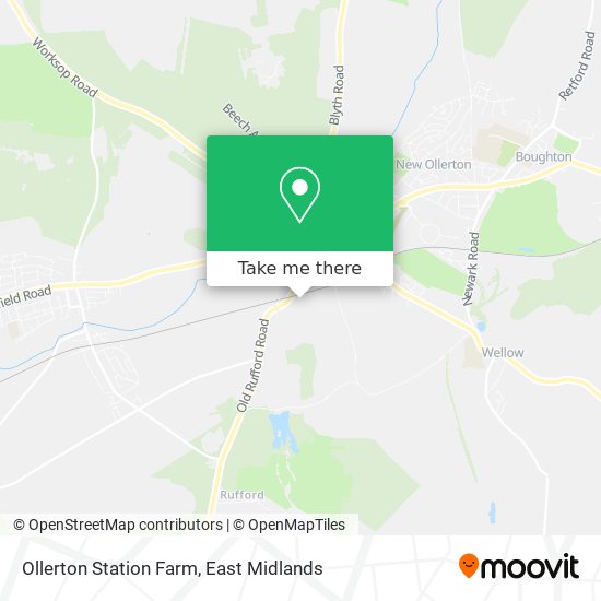 Ollerton Station Farm map