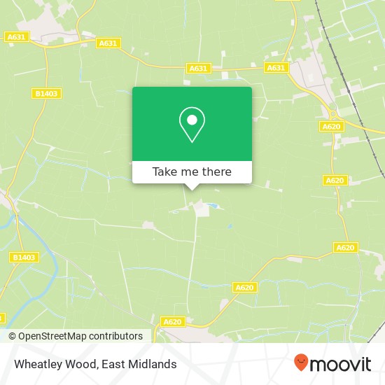 Wheatley Wood map