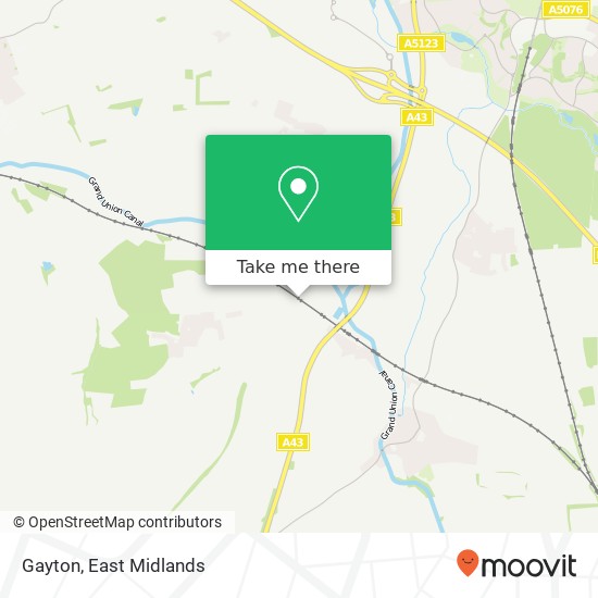 Gayton map