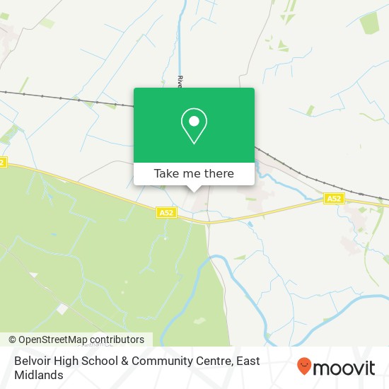 Belvoir High School & Community Centre map
