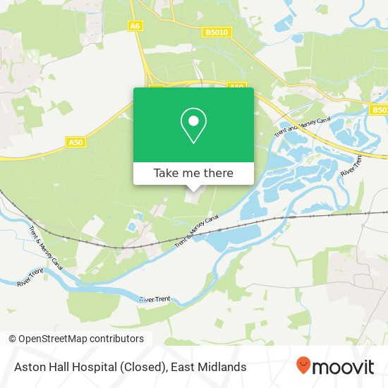 Aston Hall Hospital (Closed) map