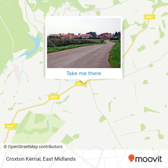Croxton Kerrial map