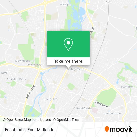 Feast India map