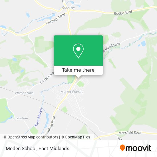 Meden School map