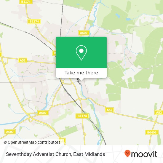 Seventhday Adventist Church map