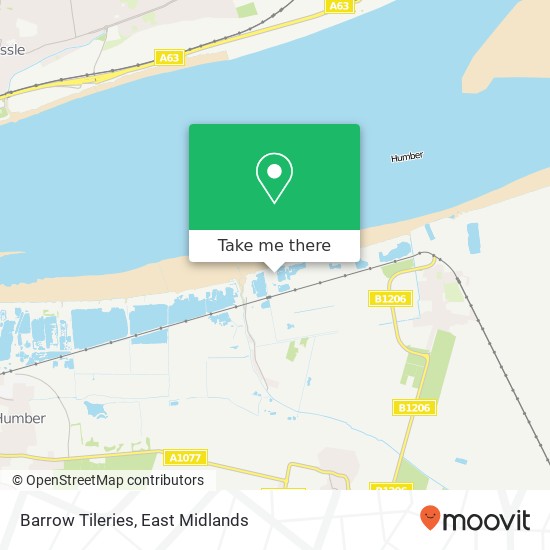 Barrow Tileries map