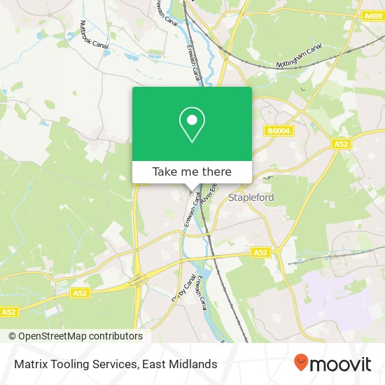 Matrix Tooling Services map