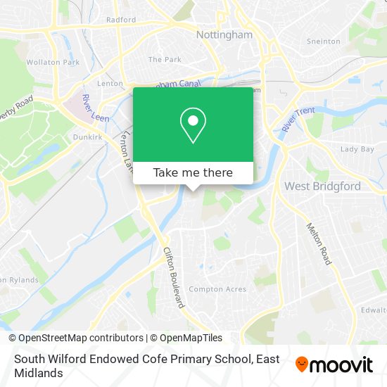 South Wilford Endowed Cofe Primary School map