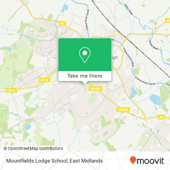 Mountfields Lodge School map