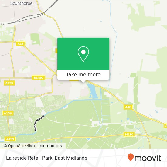 Lakeside Retail Park map