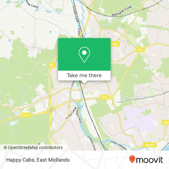 Happy Cabs map