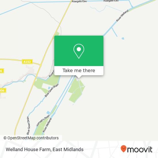 Welland House Farm map
