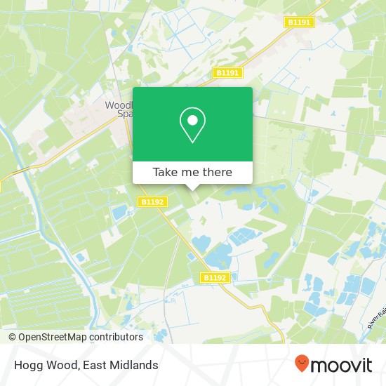 Hogg Wood map