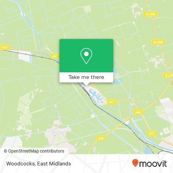 Woodcocks map