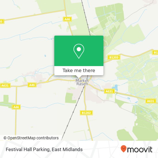 Festival Hall Parking map