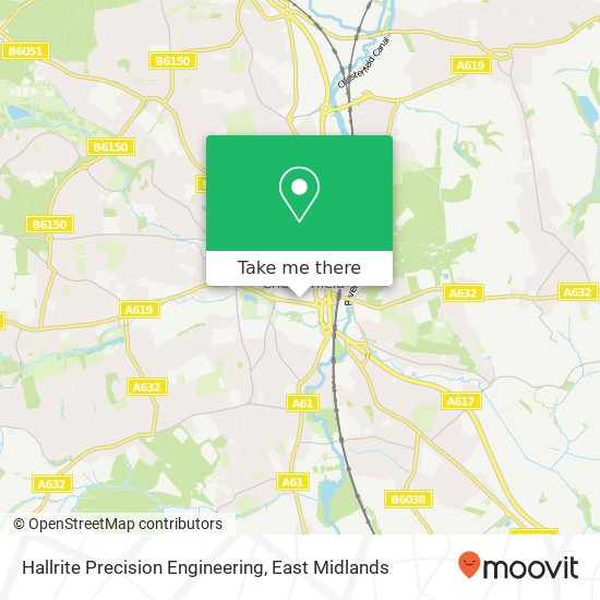 Hallrite Precision Engineering map