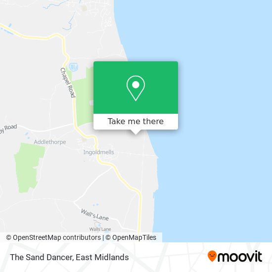 The Sand Dancer map