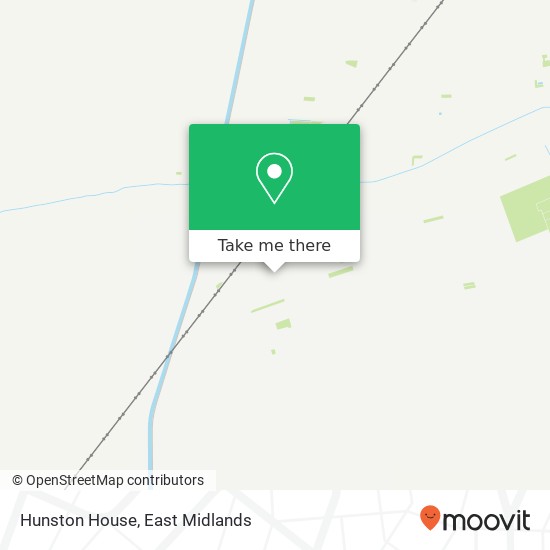 Hunston House map
