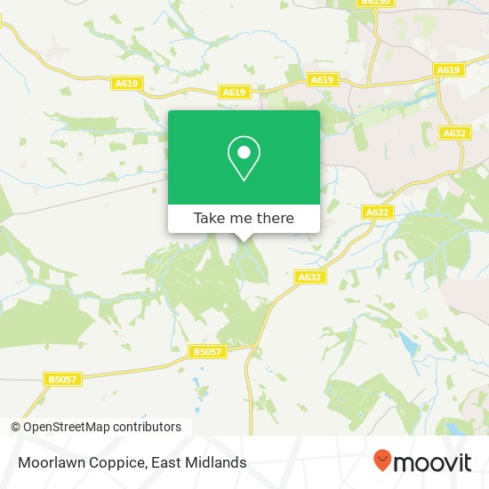 Moorlawn Coppice map