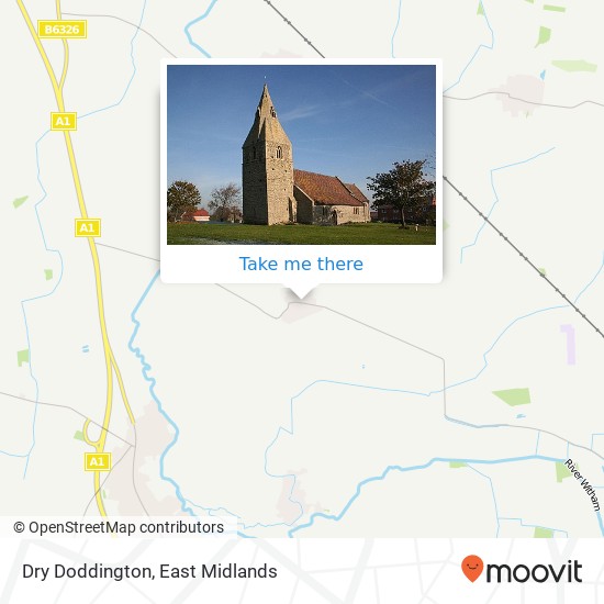 Dry Doddington map