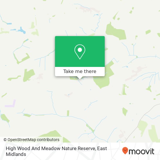 High Wood And Meadow Nature Reserve map