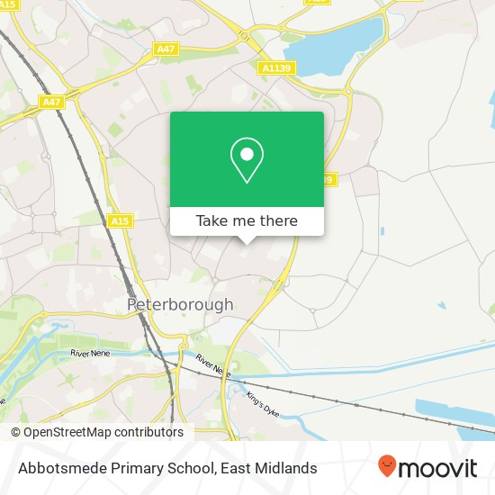 Abbotsmede Primary School map