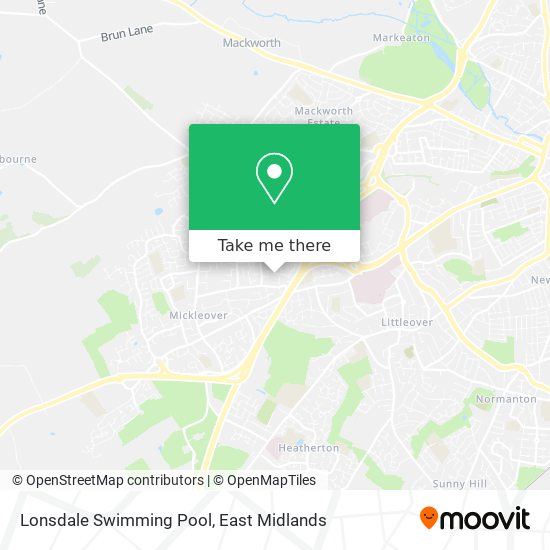 Lonsdale Swimming Pool map