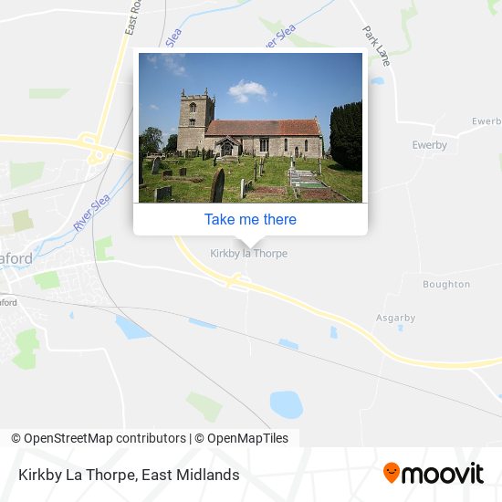 Kirkby La Thorpe map