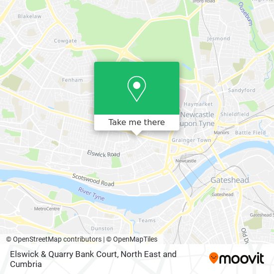 Elswick & Quarry Bank Court map