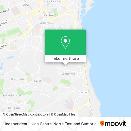 Independent Living Centre map