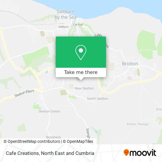 Cafe Creations map