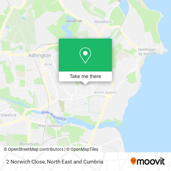 2 Norwich Close map
