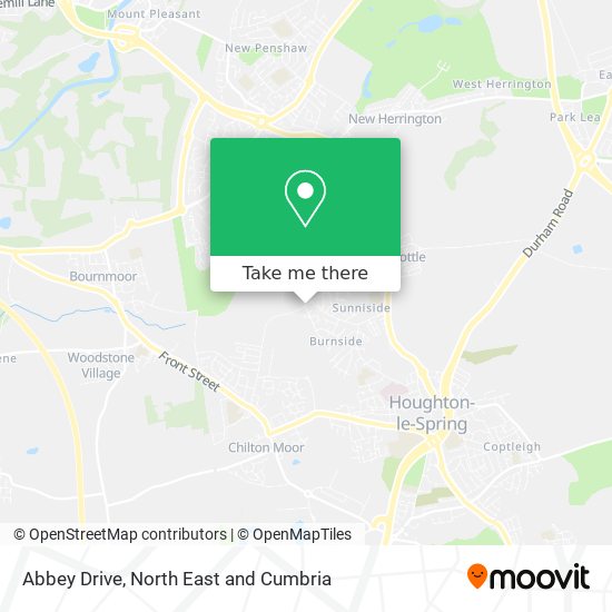 Abbey Drive map