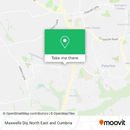 Maxwells Diy map