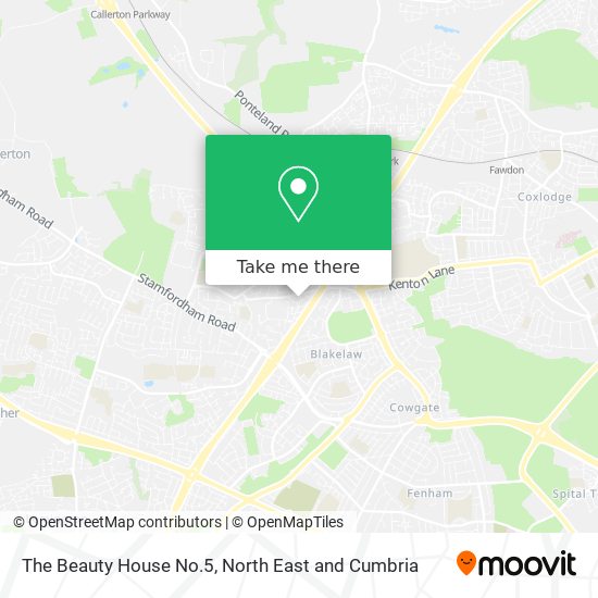 The Beauty House No.5 map