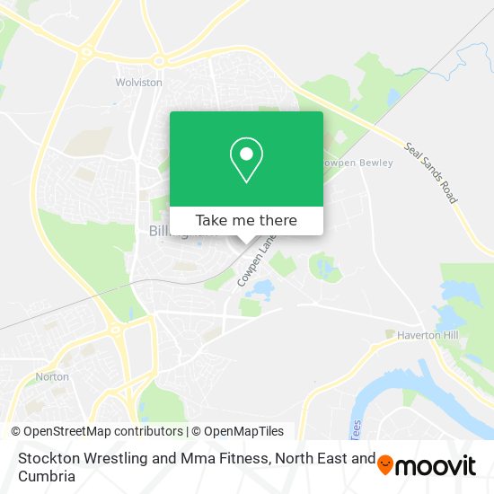 Stockton Wrestling and Mma Fitness map