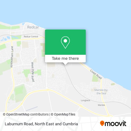 Laburnum Road map