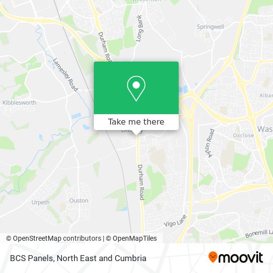 BCS Panels map