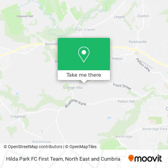 Hilda Park FC First Team map
