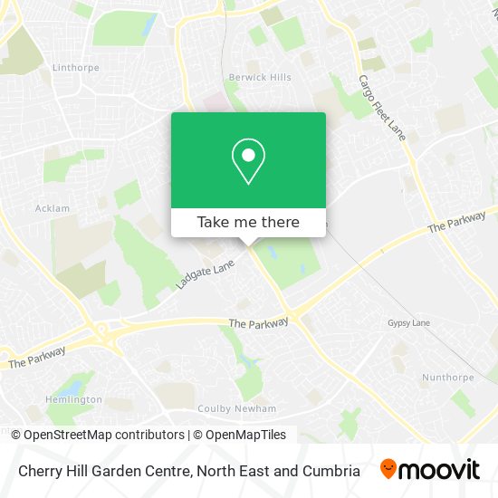 Cherry Hill Garden Centre map