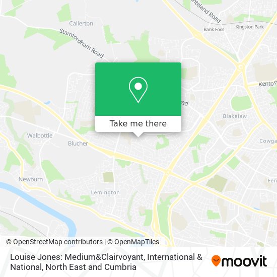 Louise Jones: Medium&Clairvoyant, International & National map