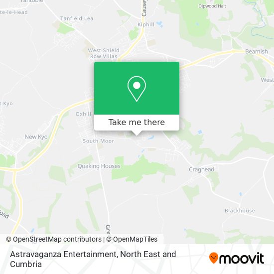 Astravaganza Entertainment map