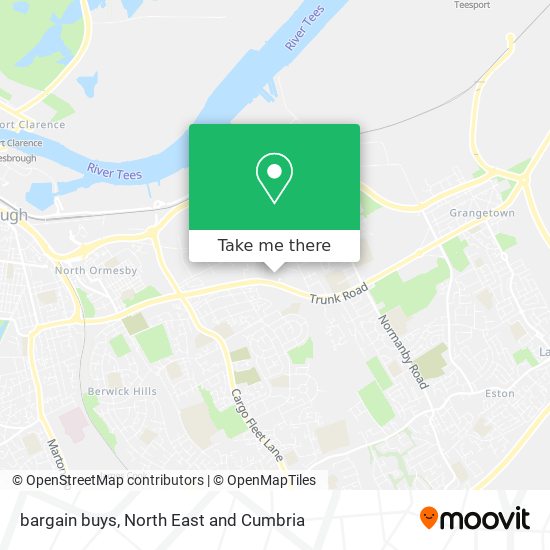 bargain buys map
