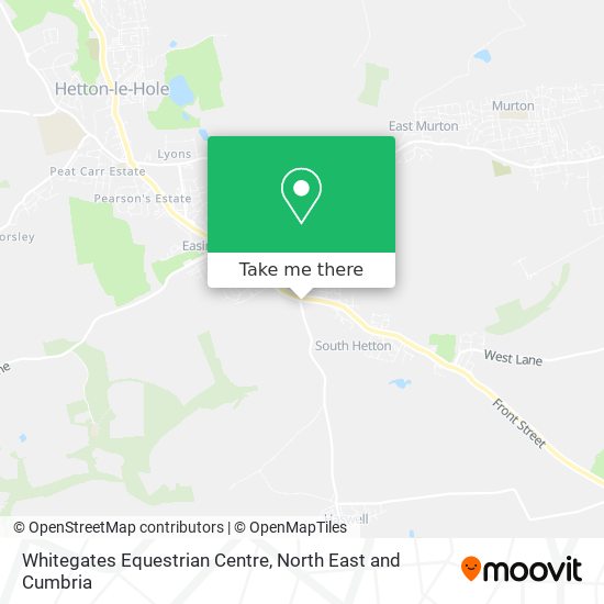 Whitegates Equestrian Centre map