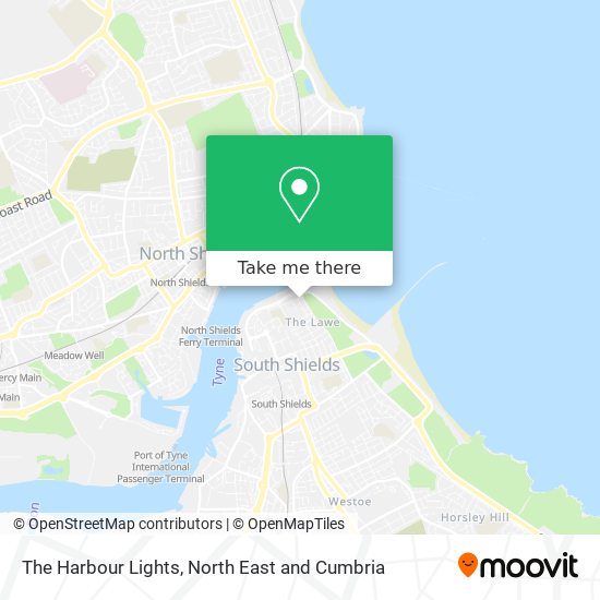 The Harbour Lights map
