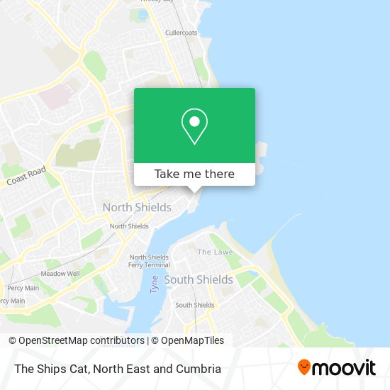 The Ships Cat map