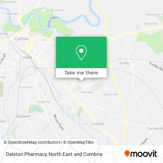 Dalston Pharmacy map