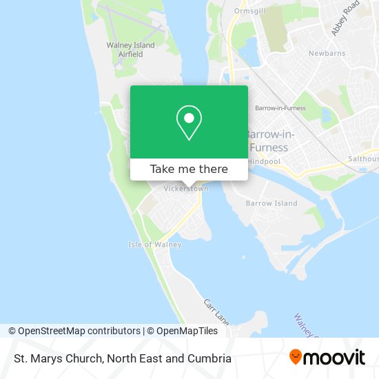 St. Marys Church map